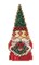 Mill Hill/Jim Shore Counted Cross Stitch Kit 2.5"X5"-Gnome With Wreath